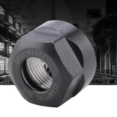 Heavy Duty Dynamic Balancing Nut for ER Collet Tools Fits Lathe Chuck Holder M15x1, metal replacement part