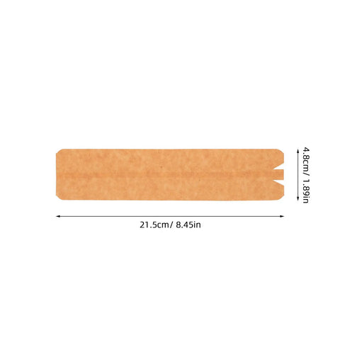 Writable Surface Craft Paper Tape For Packaging And Moving Boxes High Adhesion Kraft Tape With Tear Strip For Secure Shipping Printable