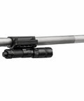 Tactical Shotgun Barrel Mount Clamp System, Five Slot, 2-Piece Design, Fits.75 to 1.1 Inch Barrels, Lightweight Aluminum With Matte Black Finish
