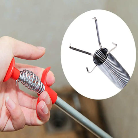 Flexible Grabber Claw Reacher Tool With Four Claws Bendable Hose Pickup Reaching Assist For Litter Pickup Home Sink Drains And Toilet 24 Inch Extension Super Handy