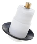 Strong & Easy Installs Bath Tub Drain Plug Metal Drain Stoppers Long Service Bath Tub Drains Plugs for K-7272 K-7271, white and black construction.