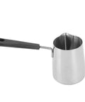 Stainless Steel 304 Milk Frothing Pitcher 350ml Rustproof Barista Grade Pouring Jug With Hanging Hole For Home Coffee Shop Tea Supplies