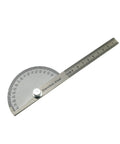 Heavy Duty 0 To 180 Degree Protractor Angle Finder With Rock Solid Stainless Steel Rotary Arm And 100 Millimeter Scale.