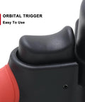 Close-up of orbital trigger on Beefy Half Inch Composite Mini Air Impact Wrench With 8500 RPM And 810 Ft-Lbs Breakaway Torque