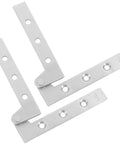 Hidden Pivot Hinges Stainless Steel Set Of 4 With Thickened Design And Rotating Shaft For Doors And Cabinets Smooth Operation Heavy Duty