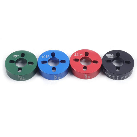 Heavy Duty Stainless Steel Sharpening Angle Device With Precision Indexing Chuck Solid Angle Guide for 90°, 105°, 120° angle setups.