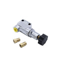 Professional Grade Precision Engineered Adjustable Disc Brake Proportioning Valve Billet Aluminum Block with brass fittings