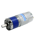 Rock Solid 36mm DC Planetary Gear Motor Serving Up Smooth Reliable Power And Serious Pull For Robotics Smart Home Projects And Auto Fixes Running Dead Easy At 120RPM On 24V, showing the motor side view.