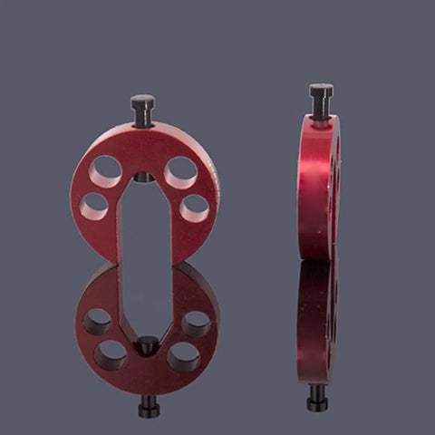 Red Helicopter Swashplate Leveler Pro Grade Tool For Flight Training And Maintenance Compatible With 380 470 600 And 700 RC Helis