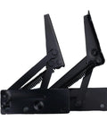 2 Pack Concealed Rotating Hinges For Cabinets And Sofas, 80 Degree Folding Lift Up Stay Top Support, heavy duty spring buffer hinge