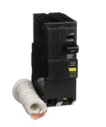 QO Qwik-Gard 50 Amp Two-Pole GFCI Circuit Breaker for Home Panels, Plug-On Design, Easy Install, 120/240V, 10,000 AIR Rating