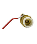 Rock Solid PPR Brass Ball Valve Featuring Smooth Twist Handle And Leak Free Flow Control For 20 25 And 32 Mm Piping Runs, heavy duty design.