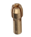 Single brass collet from Mini Brass Collets Set For Electric Grinders, Built Tough Pro Grade Workhorse Gear For Precision Drilling 0.5-3.2mm