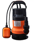 Heavy Duty Half Horsepower Submersible Water Pump With 110 Volt High Flow Utility Sump Motor And Auto Cutoff Switch, 0.5HP.