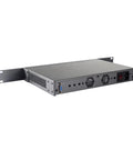 Slick No Fuss Network Firewall Appliance With Intel Atom N2600 D2700 Processor Tuned For PfSense OpnSense shown from side angle.