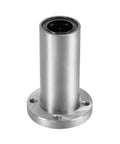 Heavy Duty Extra Long Round Flange Linear Ball Bearing LM20UU With 20 Mm Bore, 32 Mm Outer Diameter, 80 Mm Length, Double Sealed Sides, Chromium Steel Shell, High Precision Low Friction For Ultra Smooth Linear Motion.