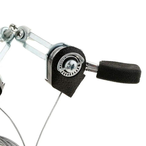 Aluminum Friction Thumb Shifter With Brake Cables For Bikes Smooth Gear Changing For Mountain And Road Cycling Lightweight Durable Bike Shifter Ideal Dope Upgrades And Rebuilds On Any Hybrid Or Mountain Bike close-up