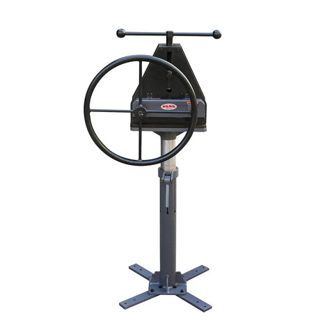 Industrial Tube Roller Bender For 2 Inch Tubing And Pipe Compatible With Steel Copper Aluminum Featuring A No Sweat Manual Crank Handle