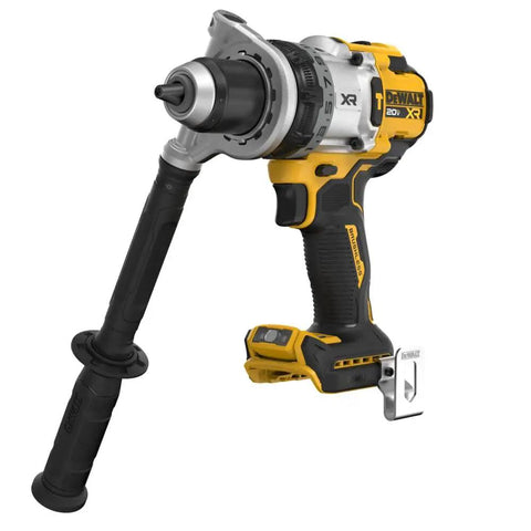 Top Shelf 20V MAX Cordless Hammer Drill Sold As A Bare Tool Rig with half inch chuck, anti-kickback, and ergonomic grip.