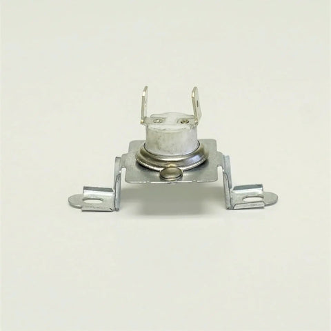 Top Tier Aftermarket Dryer Thermal Fuse WP40113801 with metal housing and connectors, designed for electric dryer safety.
