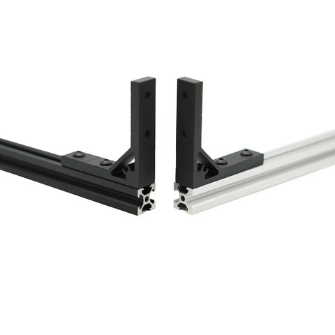 Beefy Heavy Duty Corner Brackets 4 Pack 78x78mm Inside Gusset For 2020 Aluminum Extrusion Profile Includes 16 M5 Screws and T Nuts