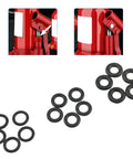 15 Pack Hydraulic Bottle Jack O Ring Kit Replacement Nitrile Rubber Seals for Automotive Floor Jacks No Leak Oil Sealing Gaskets