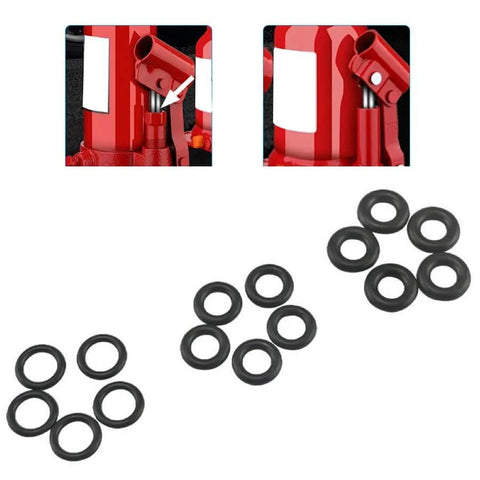 15 Pack Hydraulic Bottle Jack O Ring Kit Replacement Nitrile Rubber Seals for Automotive Floor Jacks No Leak Oil Sealing Gaskets