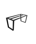 Beefy Heavy Duty Metal Table Frame For Granite Quartz Glass Tops, 660 Lb Capacity, 28 Inch Height, Industrial Style Base