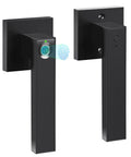 Smart Fingerprint Door Lock With Keyless Entry And Backup Keys Biometric Security For Home Office And Short Term Rentals Black 2