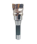 KinRite 2in R8-FMB22 face mill arbor with BAP400R; 50mm/1.9in CNC milling holder with 10 APMT1604PDER carbide inserts