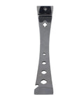 Hardened 3Cr13 Stainless Steel Pry Bar Tool Heavy Duty Flat Claw Bar With Chisel Tips And 4 Hex Holes For Woodworking Beekeeping Car Disassembly