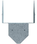BCS2-3to6Z ZMAX Galvanized Post Cap for Triple 2X Beams and 6X Posts Pack of 10 Heavy Duty Deck Connection front view