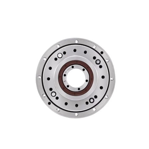 Top Notch Joint Manipulator Industrial Robot Reducer Featuring Hst Series Precision Harmonic Gearboxes with circular metal design.