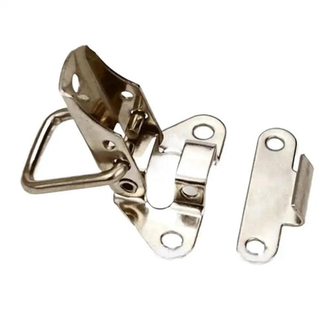 Beefy 4 Pack Stainless Steel Spring Loaded Draw Toggle Latch Clips For Tool Box Buckle Hooks Locks Hasps Clasp Hardware Durable