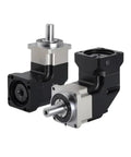 Badass Right Angle Planetary Gearbox Built With Tough Helical Gears Designed For Nema 17 And 23 Stepper Motors Rolling Out Heavy Duty Torque At A Crisp 30 To 1 Precision Reducer Setup, showcasing a durable motor design.