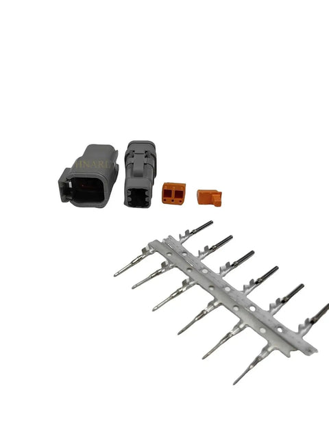 Bad Boy 6 Pin Deutsch Connector Repair Kit 105328 105329 For Control Box Coil With Housing Pins Seals And Crimp Terminals Fixes Messy Wiring Rock Solid And Duct Tape Free Keeps Your Gear Running Smooth For The Long Haul
