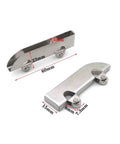 5mm track clamp roller for Full Extension Telescopic Drawer Slides With Soft Close Hydraulics, 4 Pack, glass cabinets