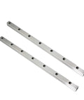 Pro Grade Linear Motion Rail Set For CNC Machines 100 Pcs Linear Guide Rails with steel finish and mounting holes