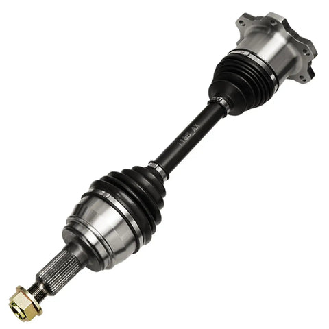 Built Different Front CV Axle Shafts Pair Engineered Rock Solid for 4X4 Rigs, 22 15/16 inch length, suited for Chevy Silverado 1500 Tahoe.
