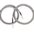 Premium Fuel Line Quick Fix Kit For Chevy Silverado Sierra 1500 Crew Cab 4.8L 5.3L Vortec Engines Year 2004 Through 2006 Perfect Fit Replacement Hose Assembly 15946187 braided fuel hoses with metal fittings