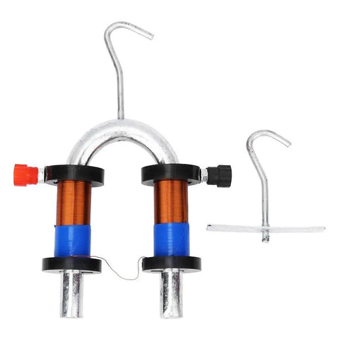 U Shaped Horseshoe Solenoid Electromagnet For Hands On Lab Experiments And Physics Class Metal Construction With Pure Copper Wire Coil
