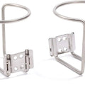 Two Pack Stainless Steel Boat Ring Cup Drink Holder Universal Mount For Marine Yacht Truck RV Car Trailer Fits Most Cans