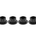 Get The Professional Cable Wall Bushing Kit With 4 Sets Of Satellite Wall Feed Through Grommets Perfect For Dishy Router And Ethernet Adapter With 8MM Split Sleeve Gasket For Gen2 And Gen3 High Performance Installation Needs, four black plastic grommets