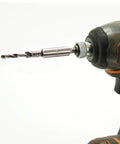 Drill with 1/4-20 Drill Tap High Speed Steel For Aluminum, Brass, Copper, Mild Steel And Plastic; Deburr In One Step; 1/4 Inch Hex Quick Connect