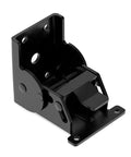 Black metal 90-degree folding hinge bracket for tables and workbenches, high-load capacity