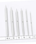 12 Pack Blending Stumps For Drawing And Sketching, 6.1 Inch, Pro Grade Pastels Graphite Charcoal Smoothing Tools For Precise Shading
