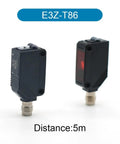 Versatile Photoelectric Proximity Sensor Kit With Through Beam Diffuse And Retro Reflective Modes Mirror Surface Sensing 5 Meter Range