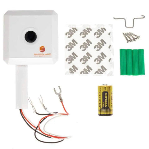 Wireless Doorbell Extender Kit For Hardwired Systems Boost 1000 Foot Range with components and installation tools