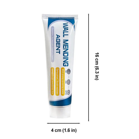 All In One Drywall Patch Repair Kit With Scraper For Quick Fixes On Cracks Holes And Nail Holes, Easy Wall Mending Paste Filler That Dries Fast And Sands Smooth, No Mess Home Maintenance Tool For A Pro Looking Finish