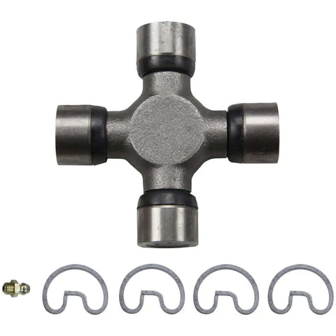 Premium Rear U Joint Replacement For Dodge Ram 2500 Driveline Fixes Vibration And Smooths Power Transfer With Perfect Fitment For 2005 2006 2007 Models Equipped With 5.7L Or 4.7L V8 Engines To Boost Stability, steel U-joint with snap rings